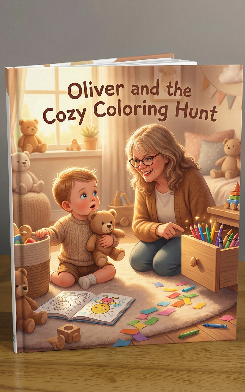 Oliver's personalized book