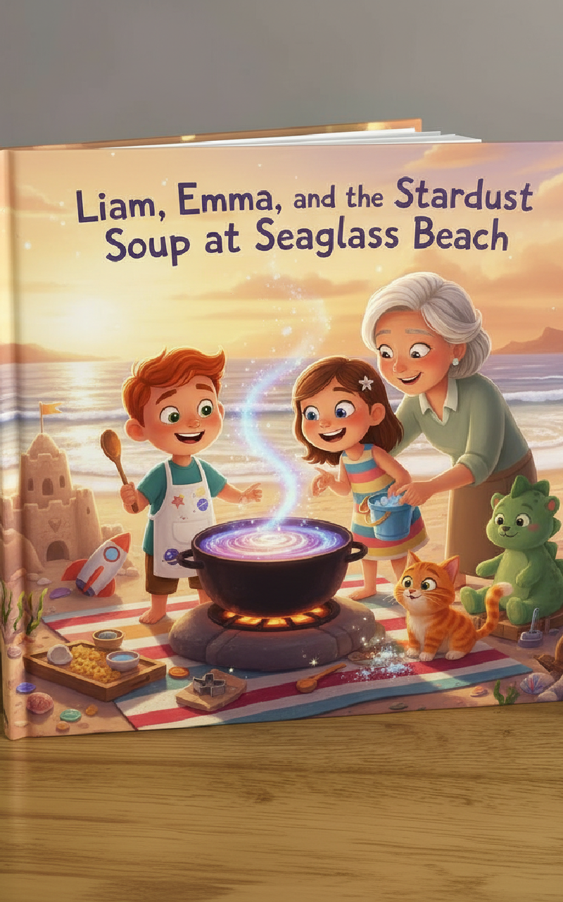 Liam's personalized book